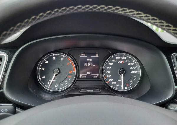 Seat Leon cena 74899 przebieg: 91248, rok produkcji 2016 z Warszawa małe 781